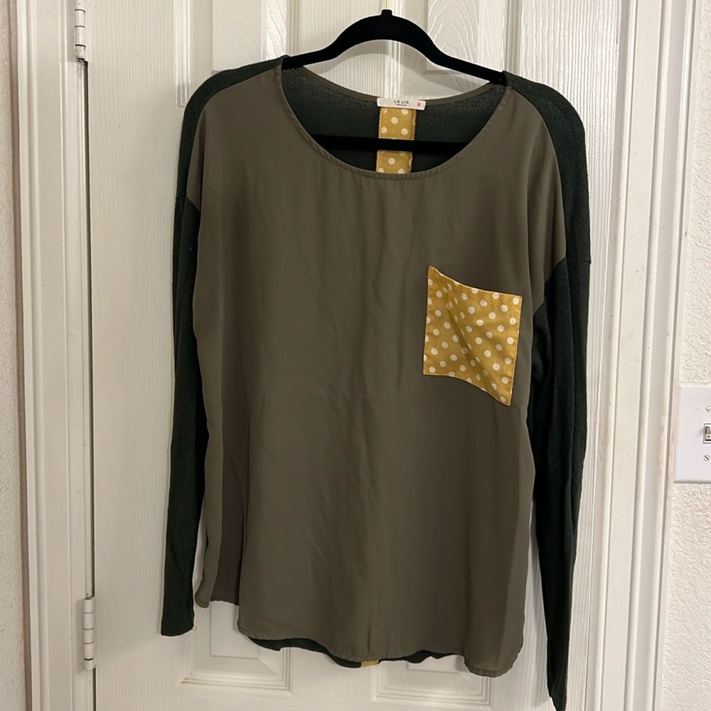 Green and Yellow Sweater